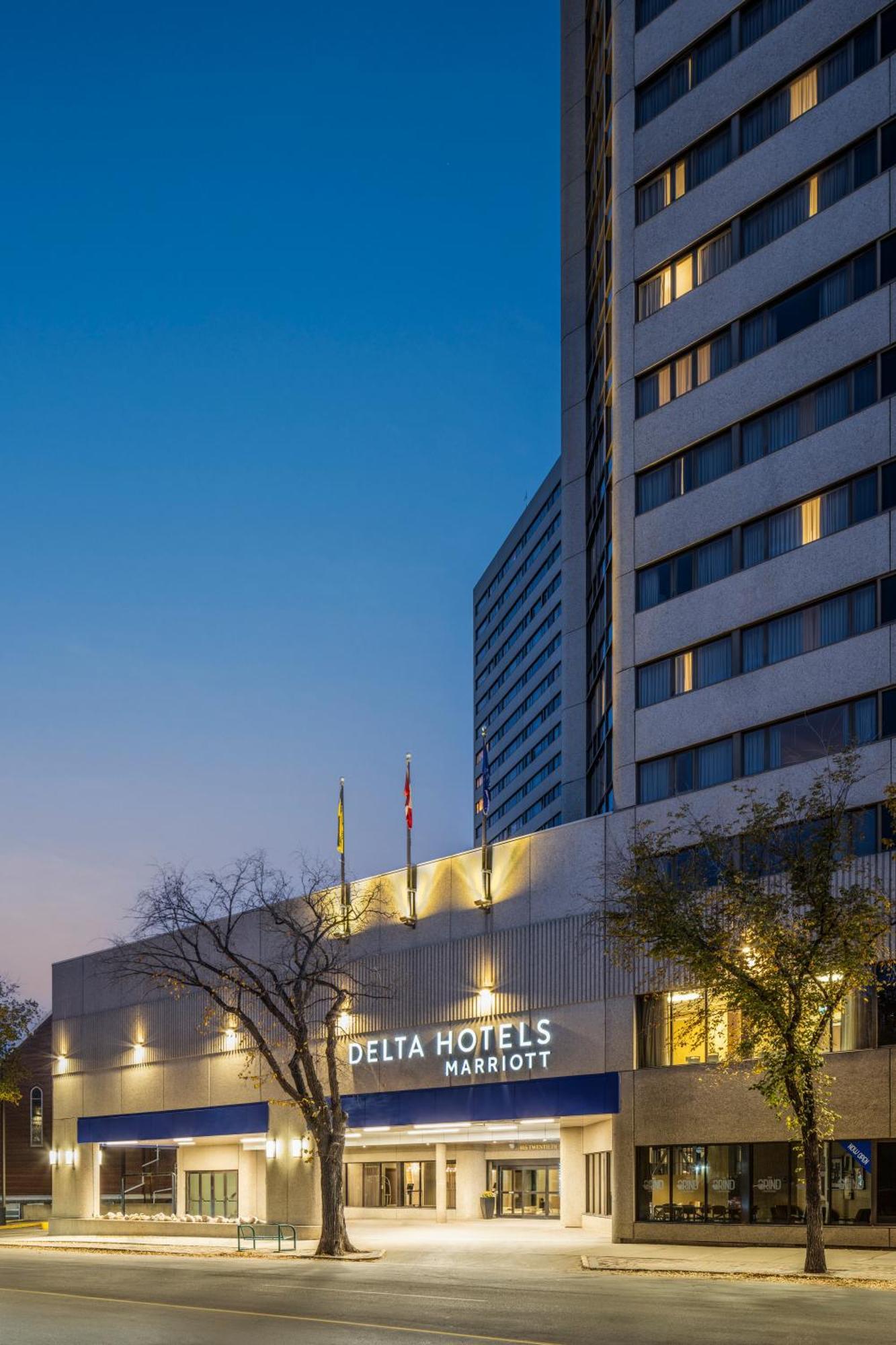 Delta Hotels By Marriott Saskatoon Downtown Exterior foto
